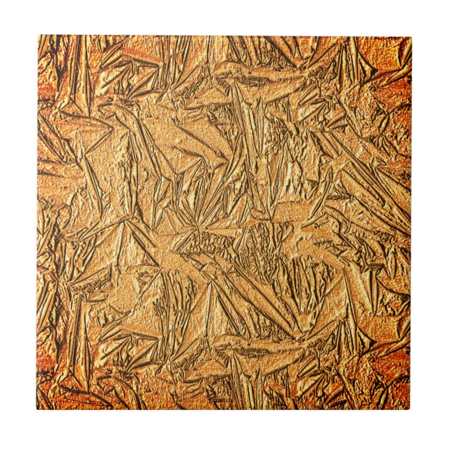  Rust Foil Look Design Ceramic Tile (Front)