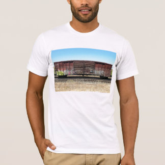 Rust Freight (w/ doors) Train w/ Graffiti T-Shirt