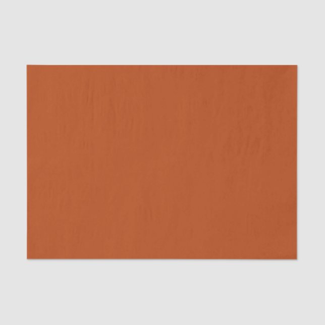 Rust High Quality Coloured Tissue Paper (Front)