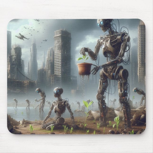 Rust Never Sleeps Mouse Pad (Front)