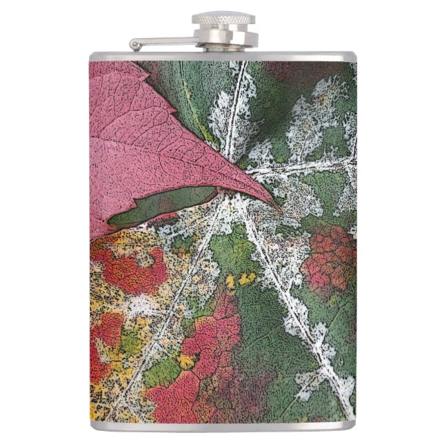 rust of autumn hip flask (Front)