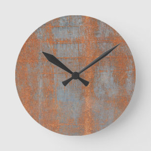 Rust Round Clock