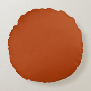 Rust Round Cushion