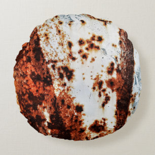 Rust Round Cushion