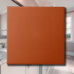 Rust Solid Colour | Classic | Elegant Ceramic Tile<br><div class="desc">Rust Solid Colour | Classic | Elegant | Trendy | Stylish | Gift</div>