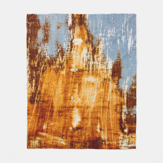 Rust steel sheet, textured background. fleece blanket