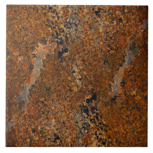Rust Surface Natural Abstract Photo Ceramic Tile