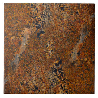 Rust Surface Natural Abstract Photo Ceramic Tile
