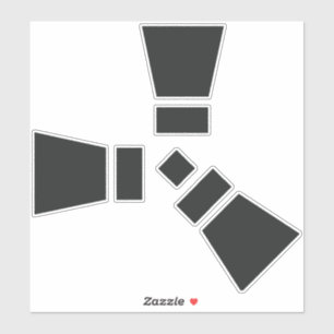 RUST Symbol Black on White