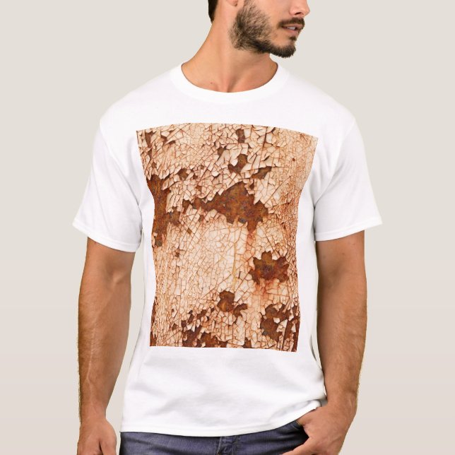 Rust textures: weathered surface background. T-Shirt (Front)