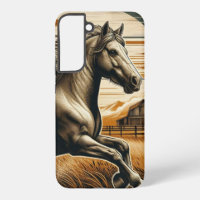 Rust/vintage horse/western