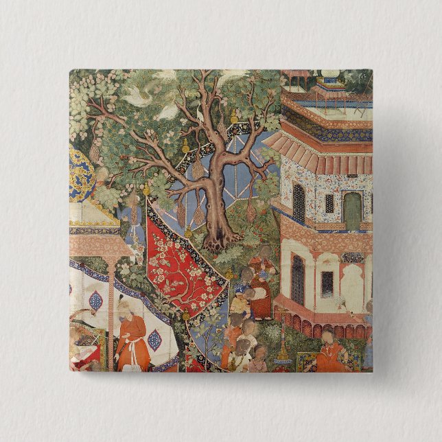 Rustam discovers the girl who betrayed his 15 cm square badge (Front)