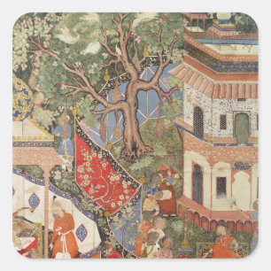 Rustam discovers the girl who betrayed his square sticker