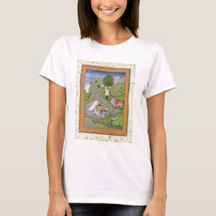 Rustam killing the White Demon, illustration from T-Shirt