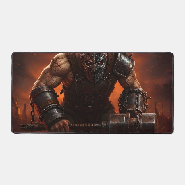 Rustborn Tyrant Desk Mat (Front)