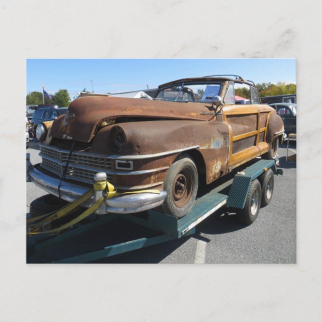 Rusted Car Postcard (Front)