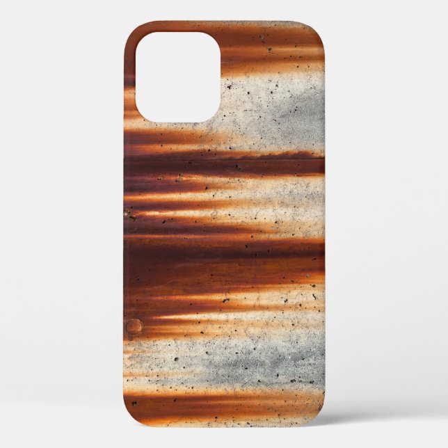 Rusted Grunge Wall: Textured Sagging Case-Mate iPhone Case (Back)