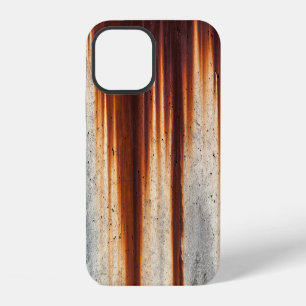 Rusted Grunge Wall: Textured Sagging iPhone 12 Case