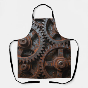 Rusted Industrial Mechanism Apron