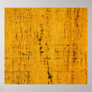 Rusted Iron, Metal Texture Background. Poster