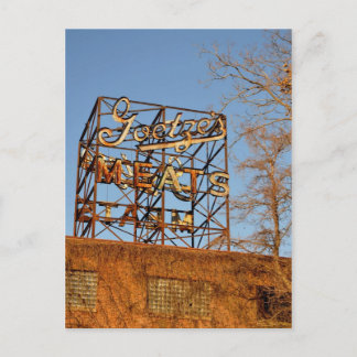 Rusted Meat Postcard