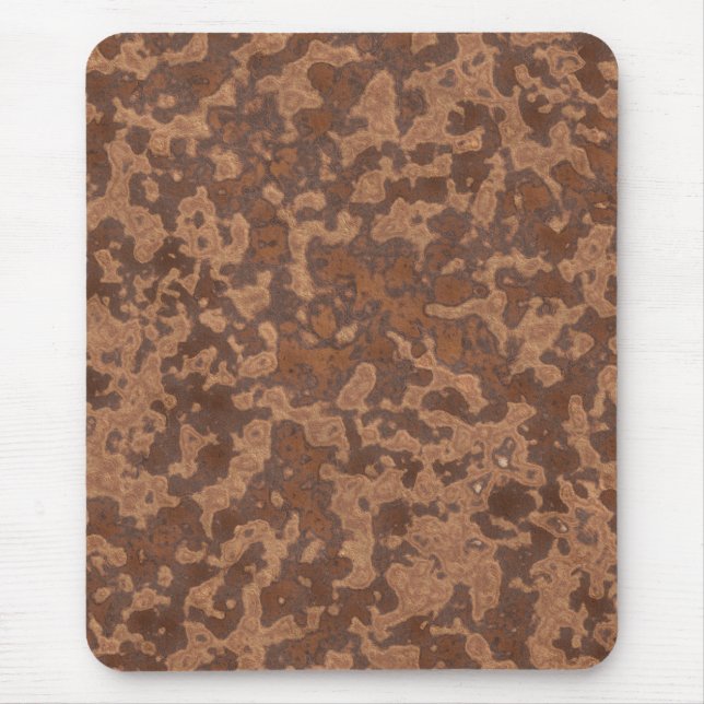 Rusted metal abstract 2 mouse pad (Front)