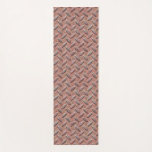 Rusted Metal Plate Yoga Mat