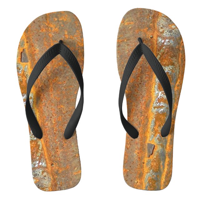 rusted metal thongs (Footbed)