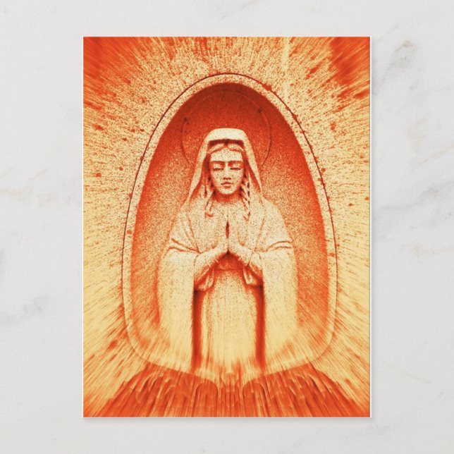 Rusted Prayer Postcard (Front)