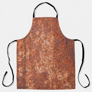 Rusted steel texture, abstract background. apron