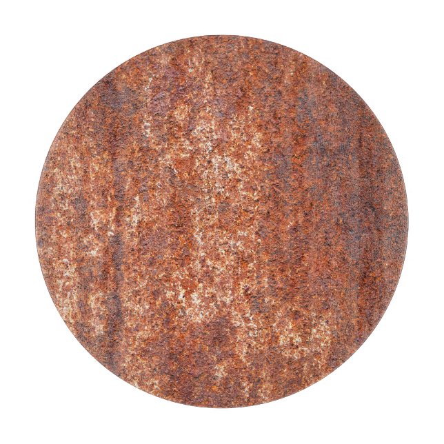 Rusted steel texture, abstract background. cutting board (Front)