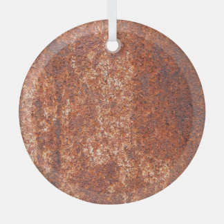 Rusted steel texture, abstract background. glass tree decoration