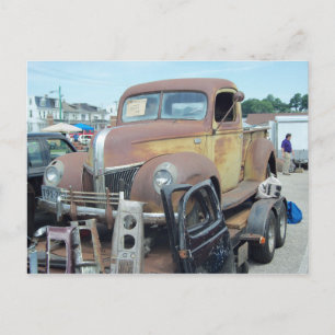 Rusted Truck Postcard