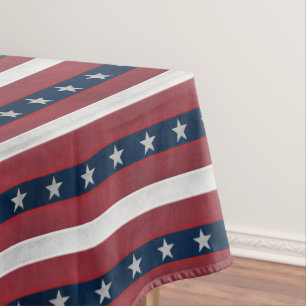 Rustic 4th of JulyTablecloth Tablecloth