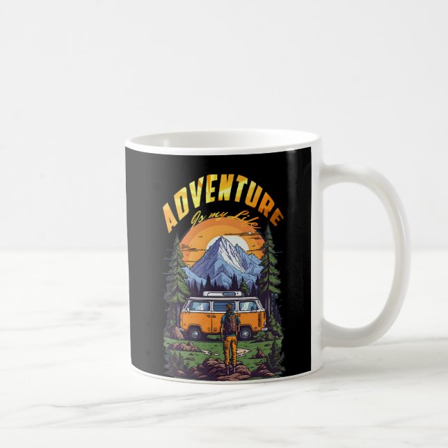 Rustic Adventure Season Coffee Mug (Right)