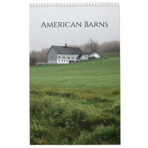 Rustic American Barns Calendar