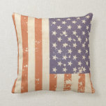 Rustic American Flag Pillow<br><div class="desc">Rustic American Flag Pillow</div>