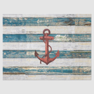 Rustic Anchor Tissue Paper