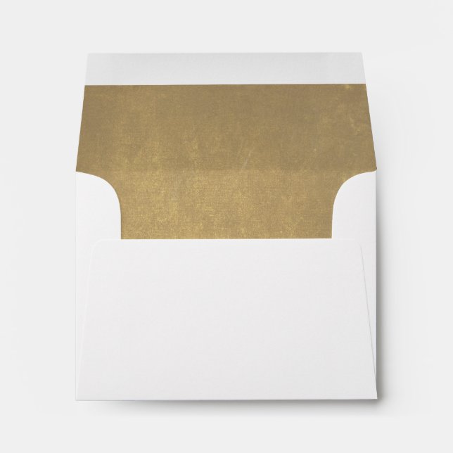 Rustic and Vintage Old Grunge Wedding RSVP Envelopes (Back (Bottom))