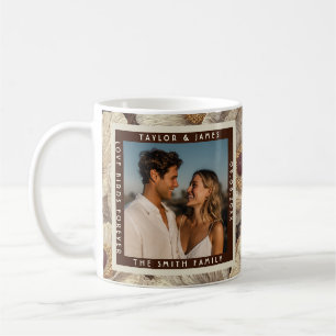 Rustic Anemones Petal Outdoor Wedding Coffee Mug