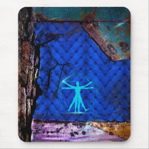 Rustic Antique Ancient Renaissance Tome 5 Mouse Pad