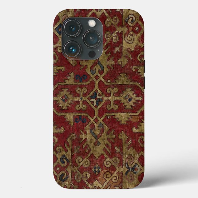 Rustic Antique Oriental Persian Red Pattern  Case-Mate iPhone Case (Back)