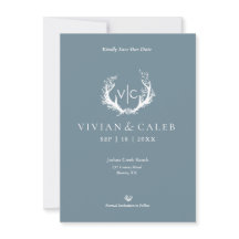 Rustic Antlers with Floral Wreath | Wedding