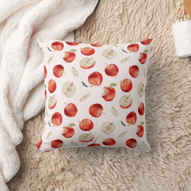 Rustic Apples Pattern Cushion (Blanket)