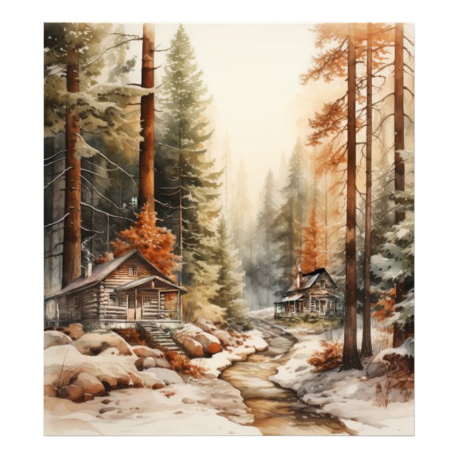 Rustic Autumn Photo Print (Front)