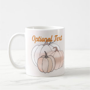 Rustic Autumn Pumpkins Coffee Mug