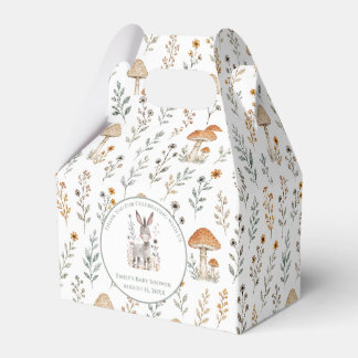 Rustic Baby Donkey Baby Shower | Favour Box