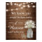 Rustic Baby's Breath Lights Remembrance Sign