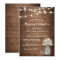 Rustic Baby's Breath Mason Jar Lights Wedding