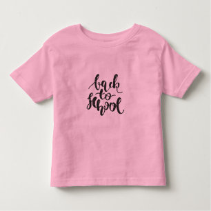 Rustic Back to School Toddler T-Shirt